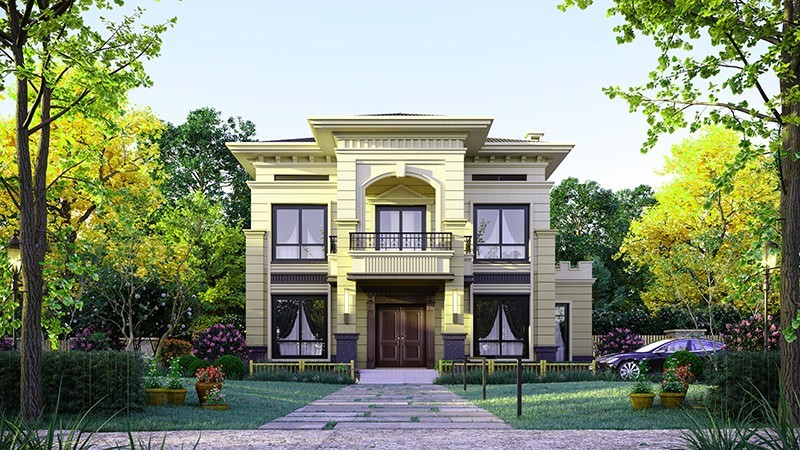 朔州中式合院住宅，开放庭院与邻里乡亲更亲近